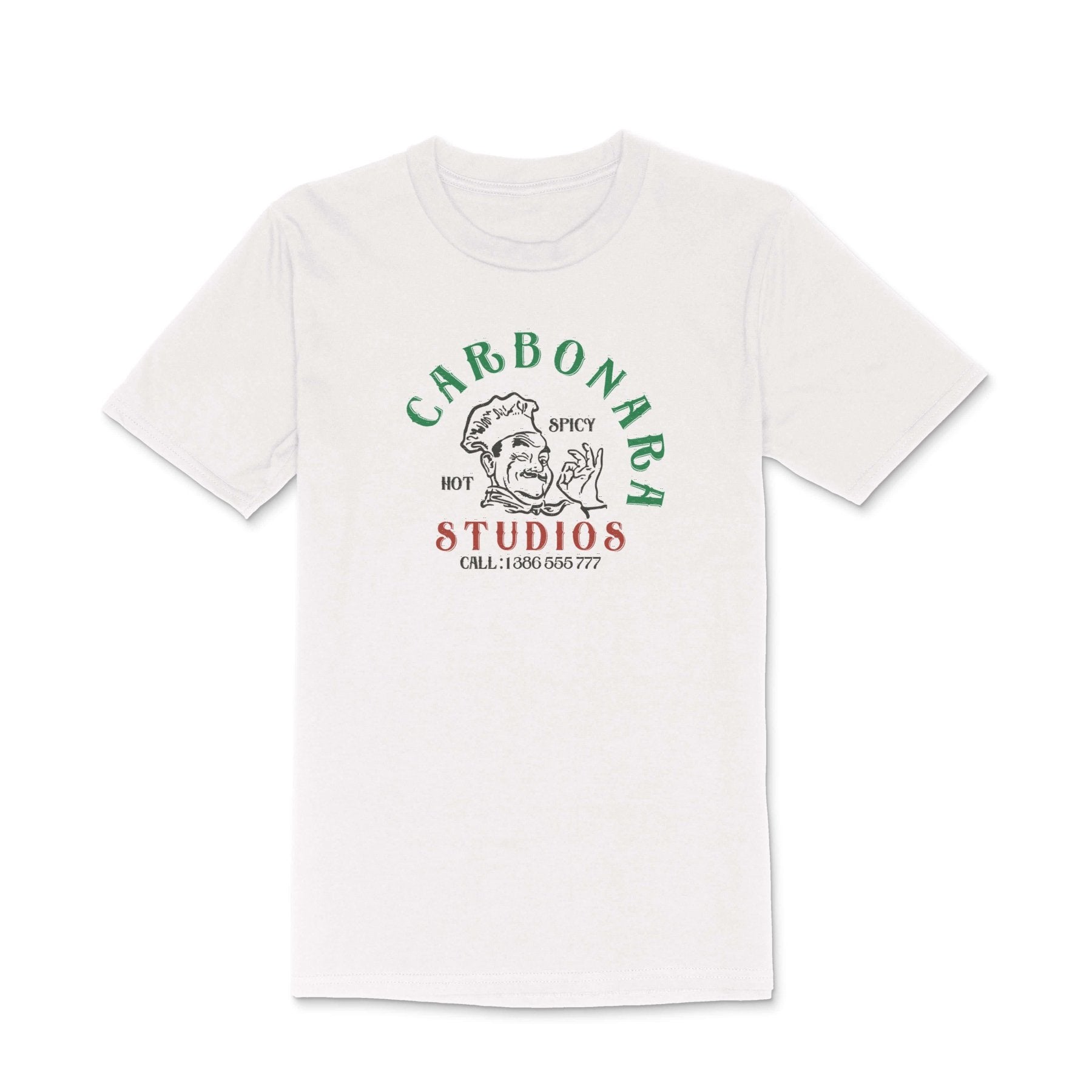 CARBONARA STUDIOS: Spicy Shirt - hypecart. Merchandise